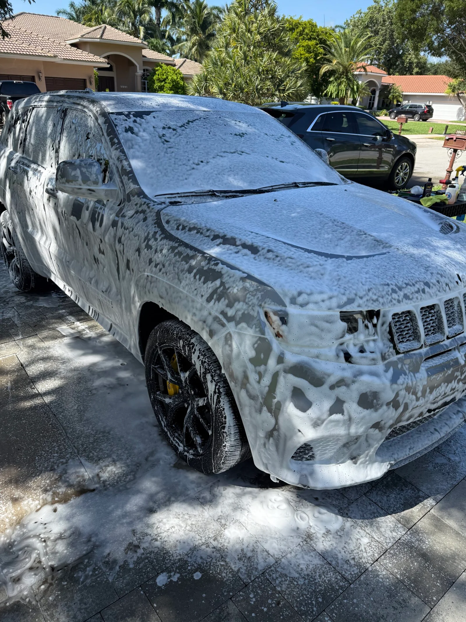 Foam wash
